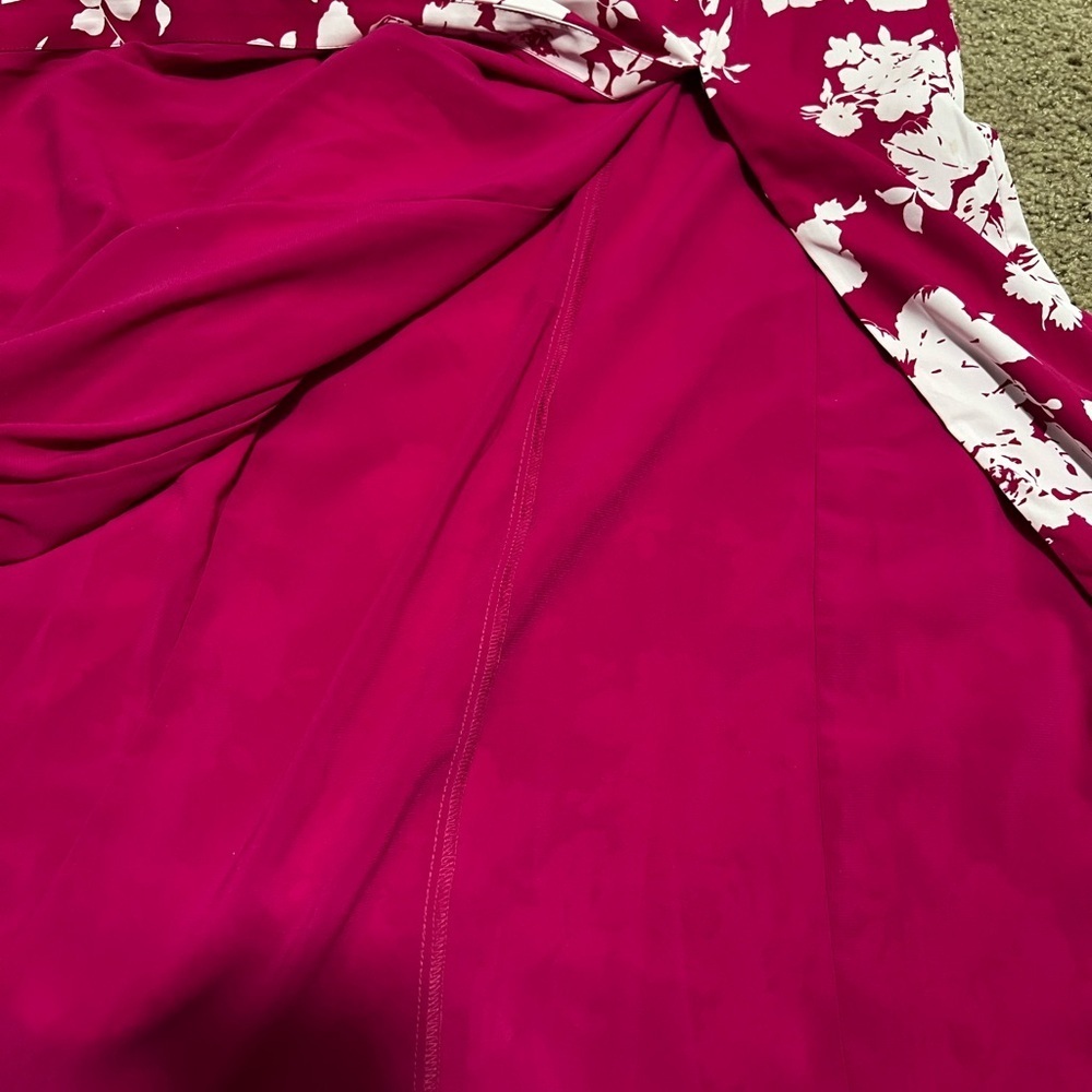 Abercrombie & Fitch Pink and White Floral Dress - Picture 6 of 9